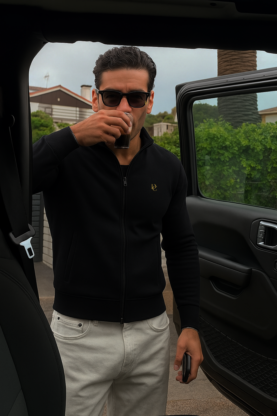 Velluto d'Oro track jacket