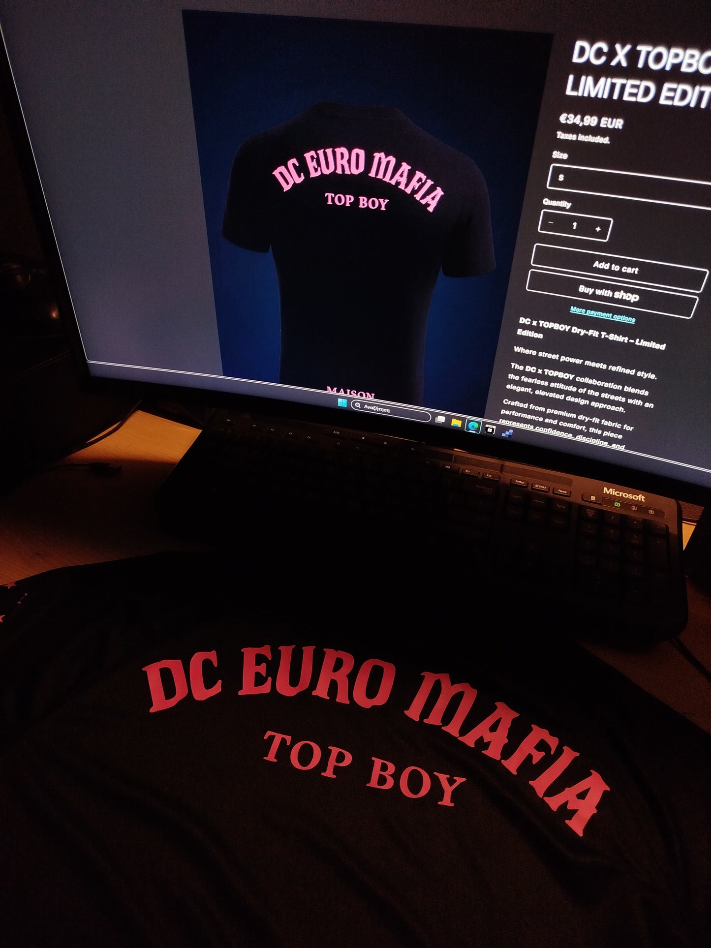 DC X TOPBOY LIMITED EDITION